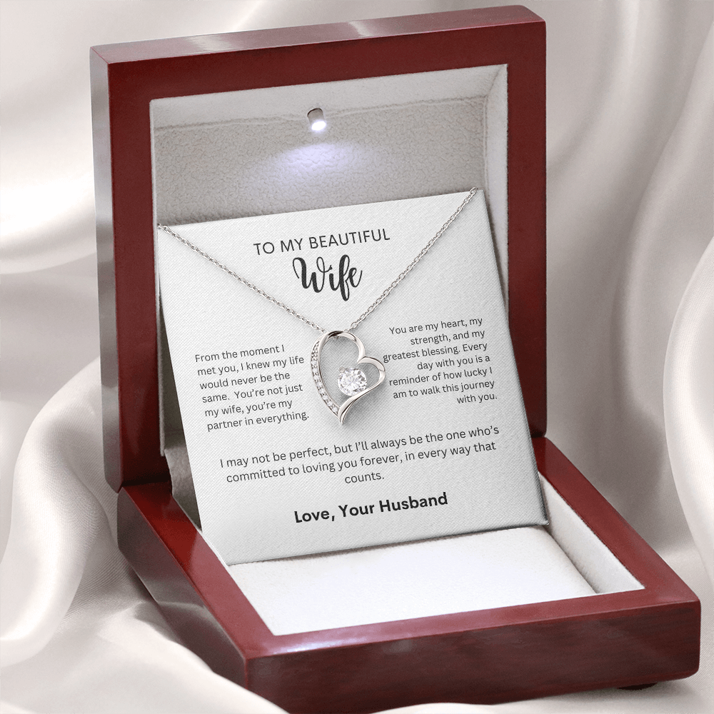 Forever Love Necklace | Gift to Wife