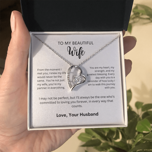 Forever Love Necklace | Gift to Wife