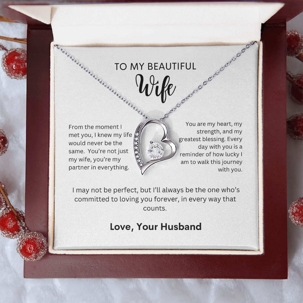 Forever Love Necklace | Gift to Wife