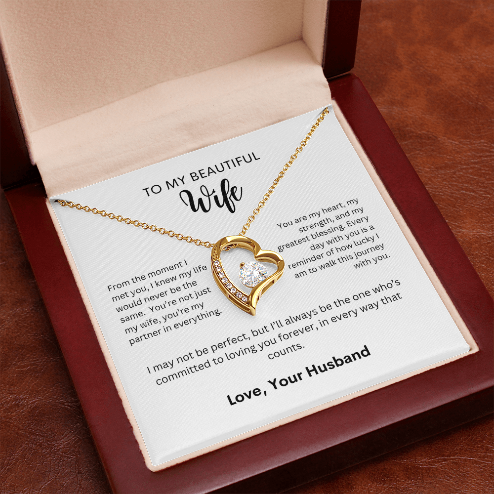 Forever Love Necklace | Gift to Wife