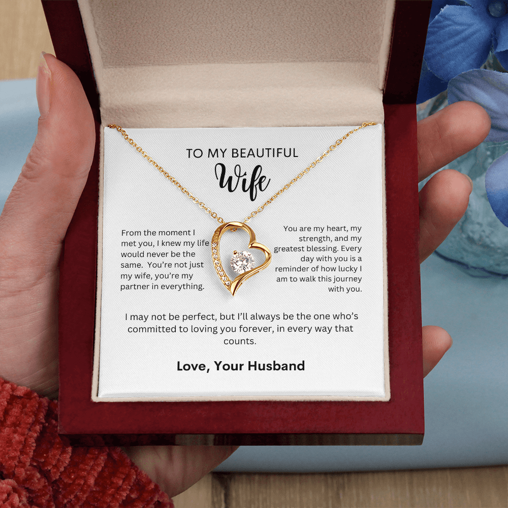 Forever Love Necklace | Gift to Wife