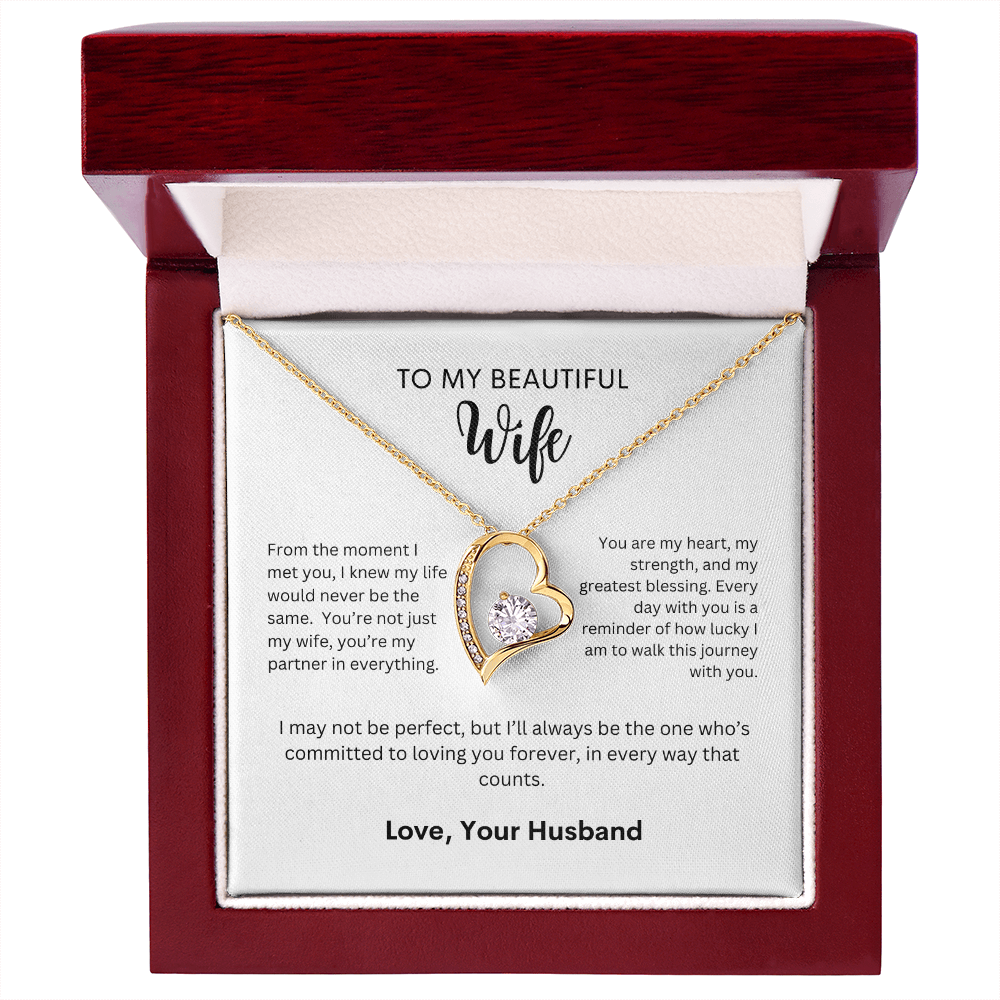 Forever Love Necklace | Gift to Wife
