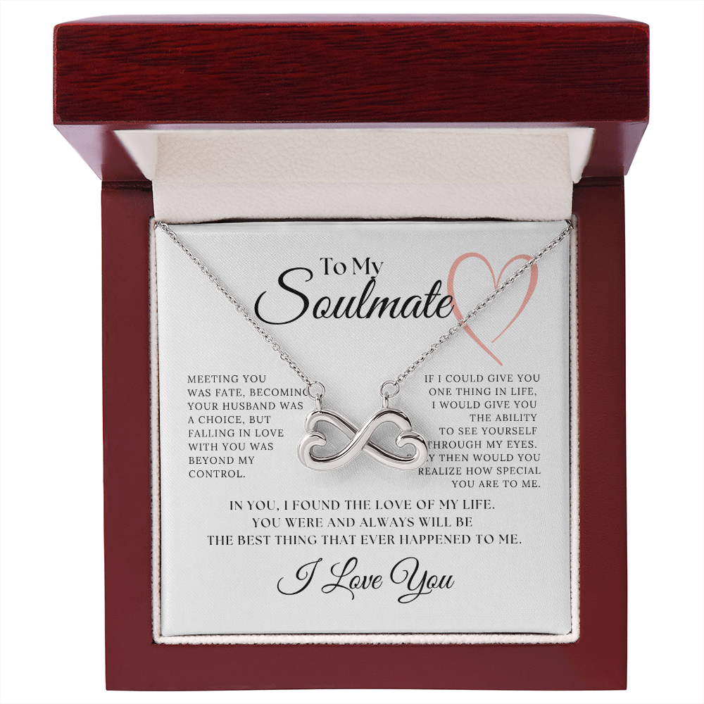 Endless Love Necklace Gift to Soul Mate