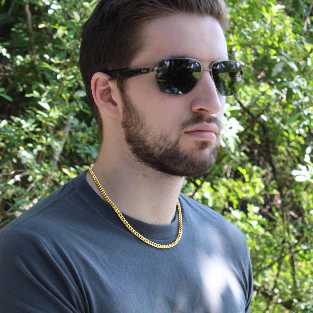 Cuban Link Chain Gift To Son
