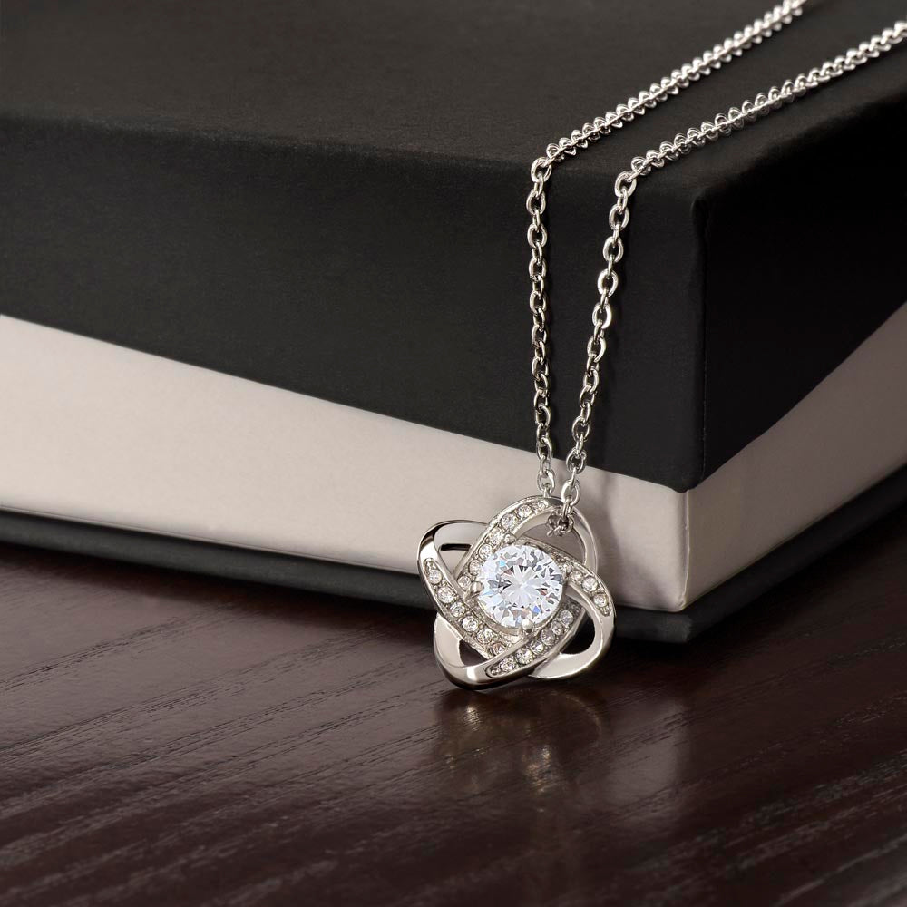 Love Knot Necklace Gift to My Soul Mate