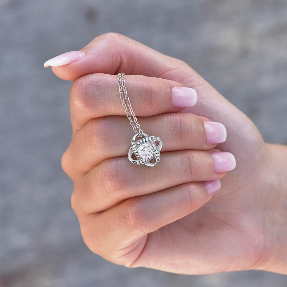 Love Knot Necklace Gift to My Soul Mate