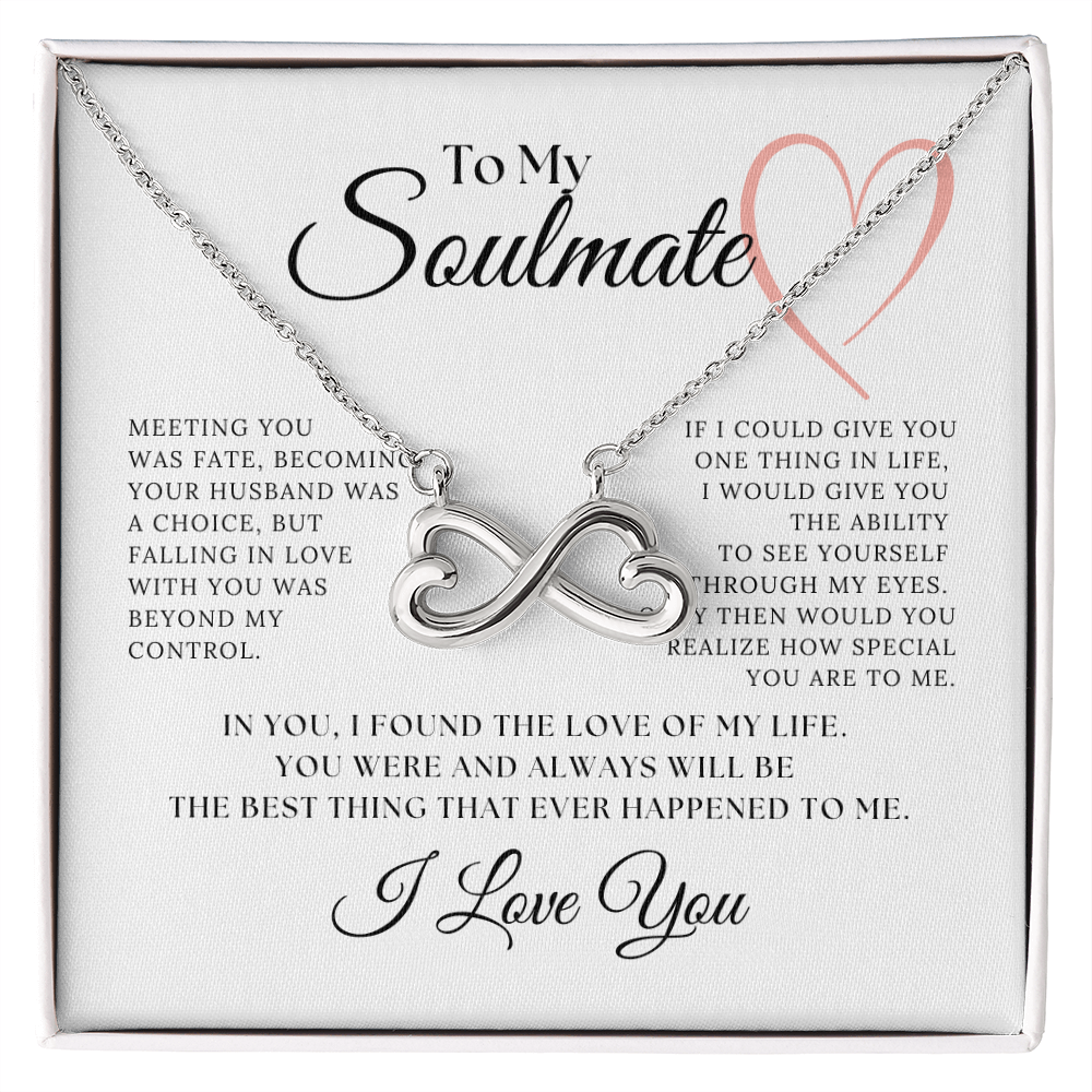 Endless Love Necklace Gift to Soul Mate