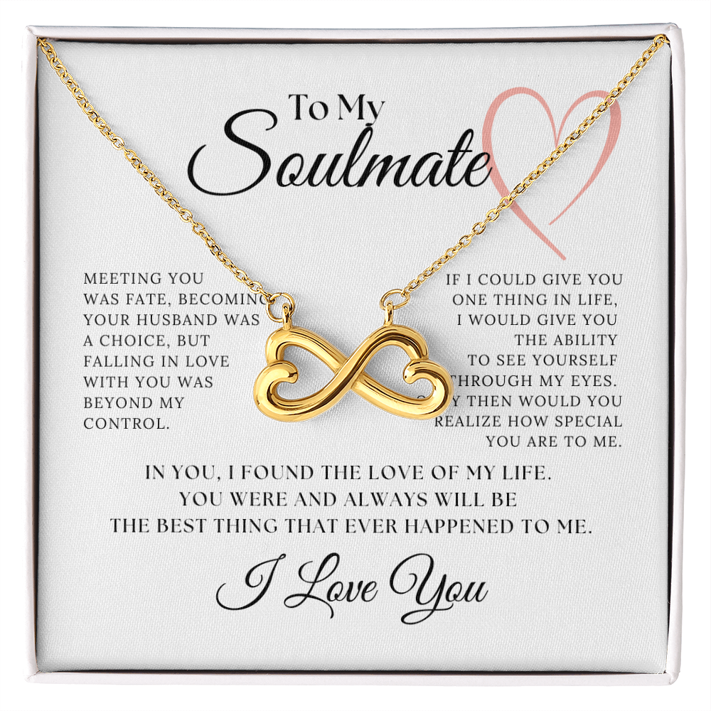 Endless Love Necklace Gift to Soul Mate