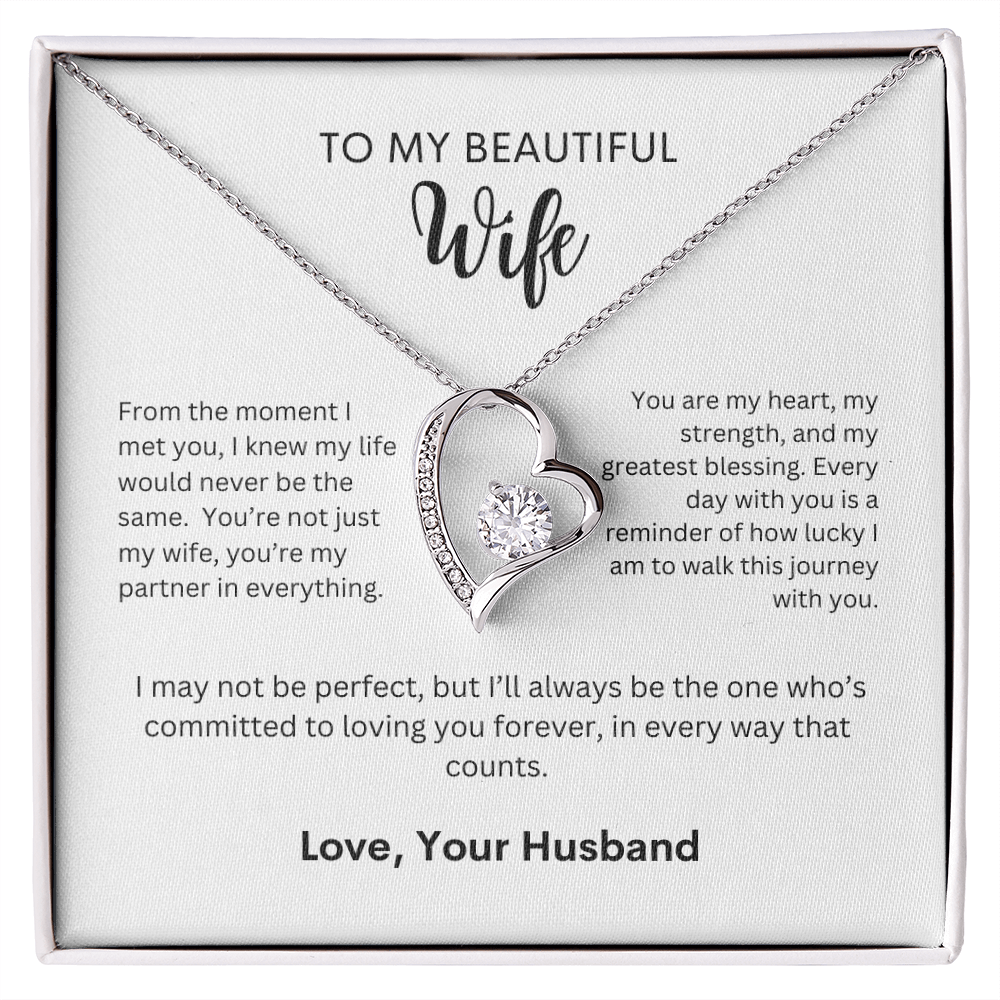 Forever Love Necklace | Gift to Wife