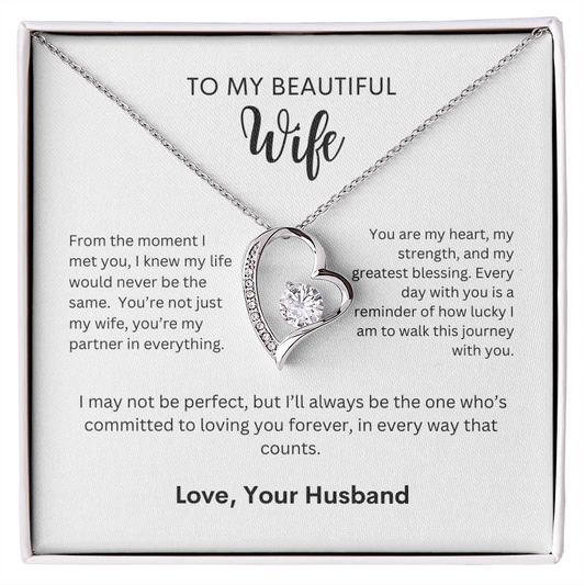 Forever Love Necklace | Gift to Wife