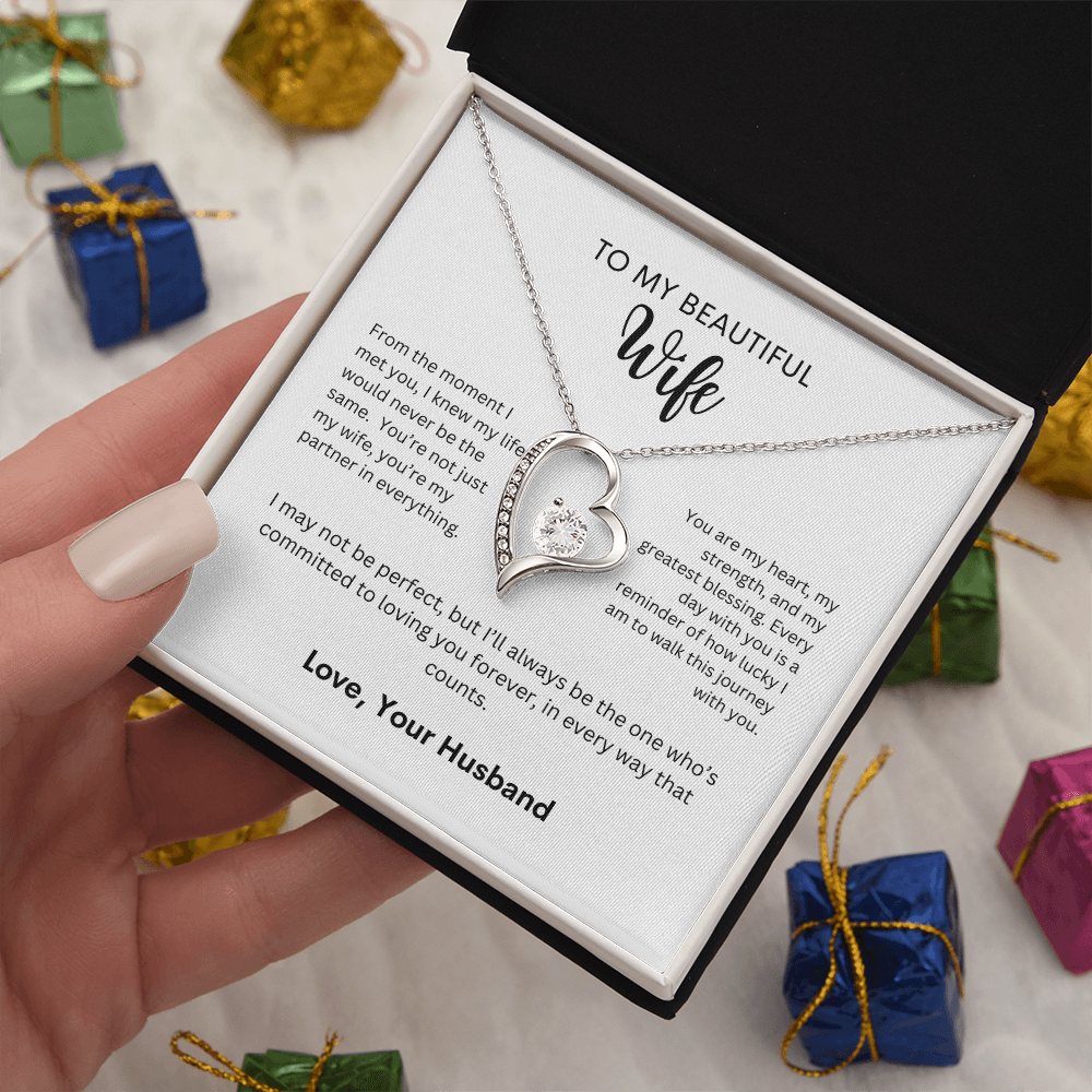 Forever Love Necklace | Gift to Wife