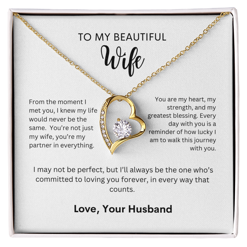 Forever Love Necklace | Gift to Wife